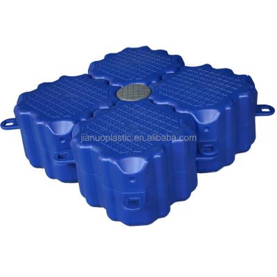 China Plastic Modular Water Project Floating Dock Pontoon Blocks For Bridge for sale