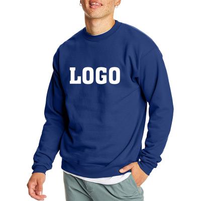 China Oversized Graphic Long Sleeve Crewneck Anti-Wrinkle Men's Sweatshirts Solid Casual Loose Pullover Tops for sale