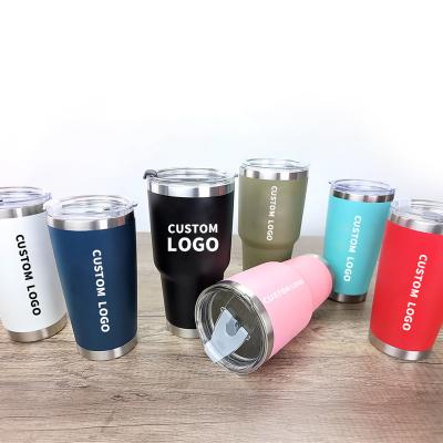 China Personalized Stocked Tumblers Lid Laser Engraved Name 20 Ounce Skinny Stainless Steel Custom Mugs for sale