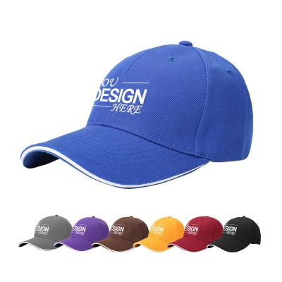 China COMMON Custom Adjustable Logo Men Trucker Baseball Cap 6-Panel Hat Outdoor Sports Wear for sale