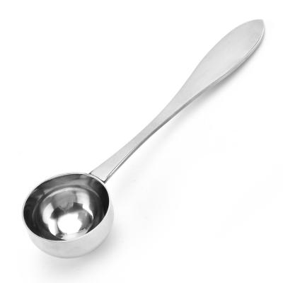 China Viable Stain Teaspoon 304 Stainless Steel Kitchen Milk Powder Doser 15ML Fruit Powder Spoon for sale