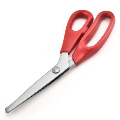 China With manual paper cut zigzag features dog serrated scissors shear lace aids fabric from serrated scissors for sale