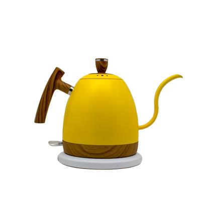 China Durable High Quality Electric Stainless Steel ABS Coffee Kettle Gooseneck Pot for sale