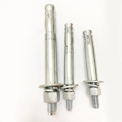 China Stainless steel Free Samples Provided  Galvanized Expansion Bolts Steel Wedge Anchor Bolts for sale