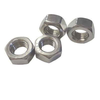 China Stainless steel Factory Wholesale  Various kinds of 304 Stainless Steel Hex Nuts for sale