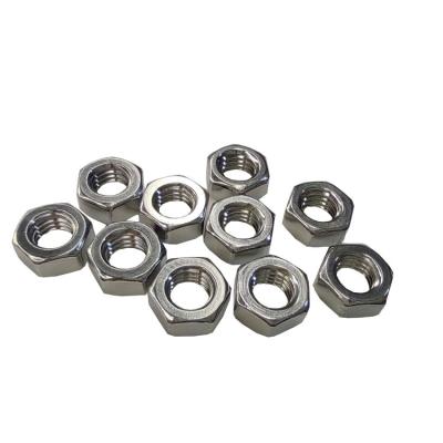 China Stainless steel Factory Customized M5 304 Type Stainless Steel  Hex Nut for sale