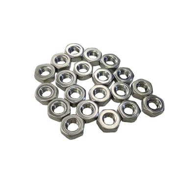 China Stainless steel Factory Customized M3 304 Type Stainless Steel  Hex Nut for sale