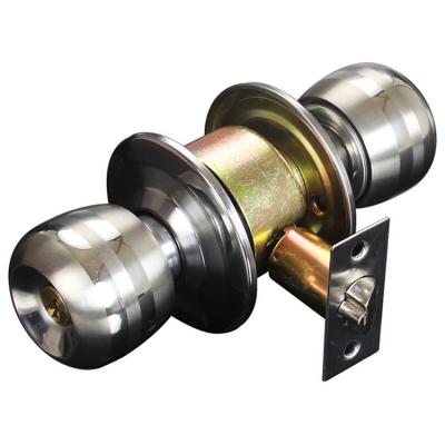 China 35mm-50mm 5831 Entry Passage Door Knob Tubular Lock Sets Stainless Steel Ball Knob For Door for sale