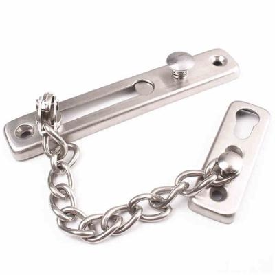 China American Popular Spike Door Stainless Steel Door Chain Locks for sale