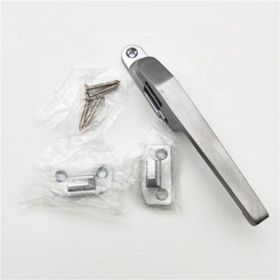 China High Security Window Accessories Casement Window High Security Window Handle Zinc Alloy Silver Lock for sale