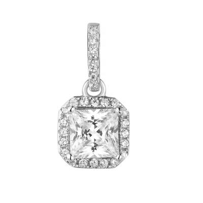 China FASHIONABLE Cost Effective Hot Selling Custom Made Square Pendant Necklace Jewelry High Pendants For Ladies Necklaces for sale