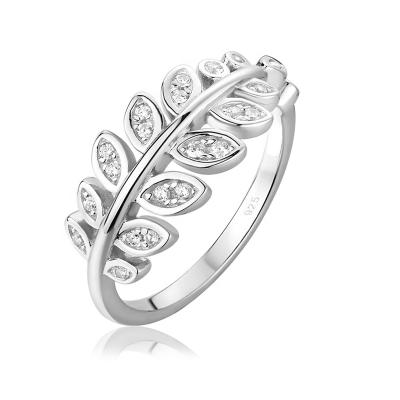 China Fashion Life Span Durable 925 Sterling Silver Rings Trendy Jewelry Long Ring for sale