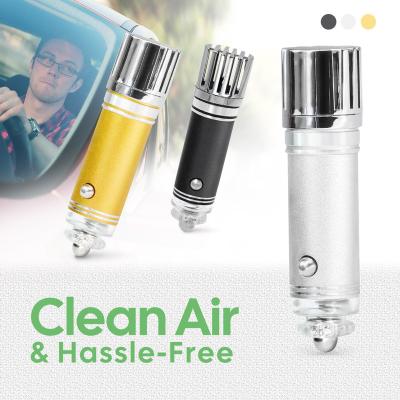 China For Newest Smart Mini Commercial Portable Car USB Air Cleaner Ionizer Portable Home With Negative Hepa Ion Filter Car Air Purifier for sale