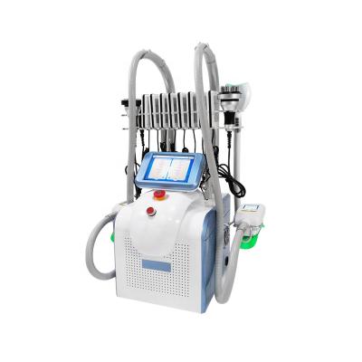 China Portable Multifunction Weight Loss RF Cavitation Diode Laser 360 Cryo Lipolysis And Hot Machine for sale