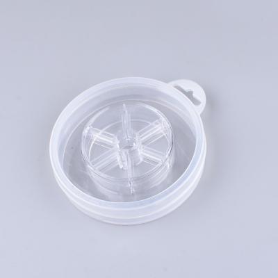 China Hot Selling Plastic Fishing Line Spools Transparent Plastic Empty Spools SF-YXL-001 for sale