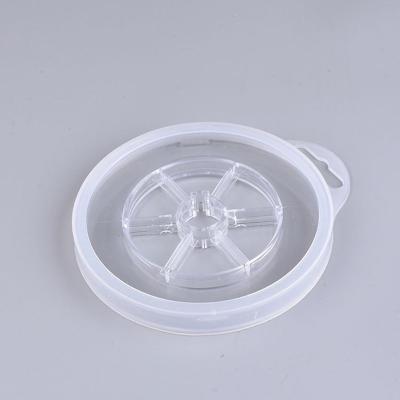 China Plastic Fishing Tackle Line Foam Line Reel Rig Winder Spooler Spool Fishing Transparent Empty Reel SF-YXL-005 for sale