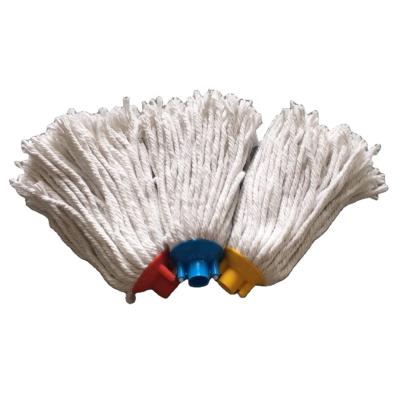 China Sustainable 4ply Rub Spinning And Recycled Cotton Mop Head Made In China for sale