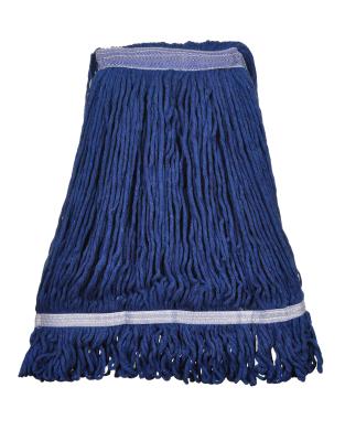 China Sustainable Industrial Cotton And Polyester Broom Wet Head Mop Head for sale