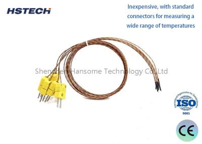 China High Quality K Type Thermocouple with Connector TD Plugs SR Type Ceramic Plastic for sale