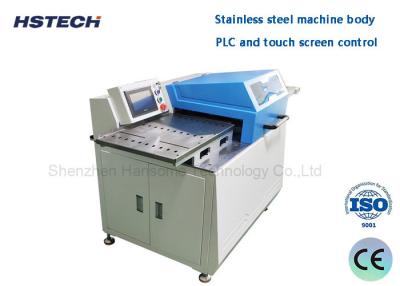 China Automatisches Batch-PCB-Schneidegerät 360 mm Breite mit Touchscreen-Steuerung Automatische Batch-LED-Trennmaschine zu verkaufen