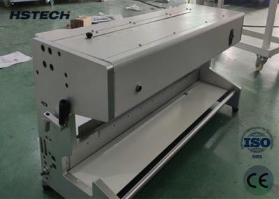 China Moving Blade Type PCB Separator Machine PCB Separator Machine 600mm Traveling Distance With Light Curtain HS-206 for sale