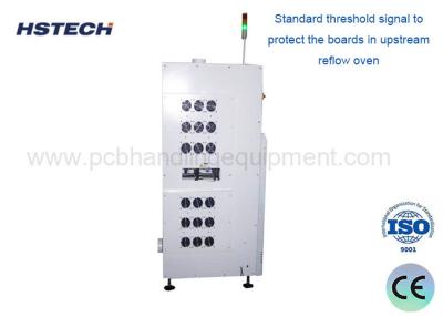 China Compact Design SMEMA Interface LED Display Smart Touch Screen PLC Control PCB Buffering Machine for sale