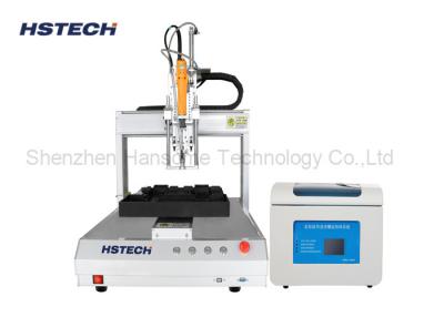 China Blowing Type Format File Single Platform Auto Feeding Screw Locking Machine for sale