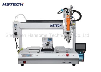 China Double Platform Single Feeder Screw Fastening Machine 4 Axis Suction Feeding for sale