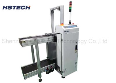 China Belt Transporting PCB Width Adjustment 3 Color Display SMT Magazine Loader for sale