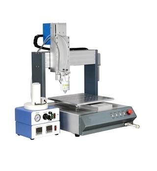 China Desktop Single Head PUR Glue Dispensing Machine 3 Axis for sale