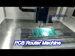 rat bite pcb depaneling machine / auto pcb router with 60000 rpm spindle