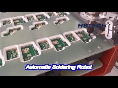 300mm/s speed max single platform tech pendant robotic soldering machine