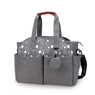 China Multifunctional Large Capacity Baby Mum Women Water Resistant Maternity Bag Portable Outdoor Zipper Shoulder Bag Handbags for sale