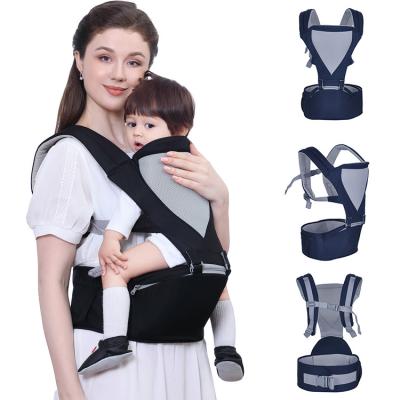 China Ergonomic Hip Walker Amazon Sale Baby Carrier Baby Carriers Design Baby Carriers Baby Seat 5 in 1 Baby Wrap Carrier Polyester Safety Hipseat Ergonomic Baby Carrier for sale