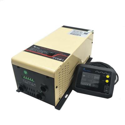 China Ambulance 1000va 1000w 12v home/office/caravan/yacht/etc. at 120v low frequency voltage hybrid inverter with charger for sale