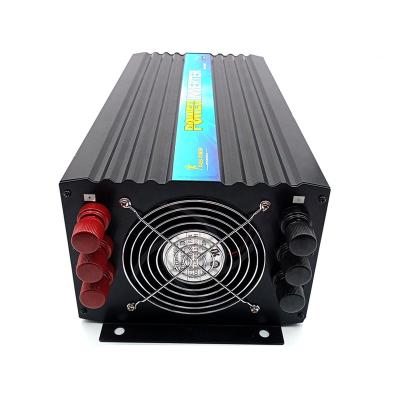 China CE ROHS DC 12v 24v 48v AC 110v 220v 4000w high frequency pure sine wave power smart inverter with wireless control 446*199*146mm for sale