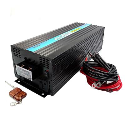 China 6000w Full Power Solar Inverter 12v 230v DC To AC Pure Sine Inverters For Air Conditioner Home Office Appliance 545*199*146mm/pc for sale