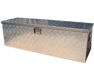 China Metal Low Price Guaranteed Quality Big Trailer Aluminum Tool Box 1230x380x380mm for sale