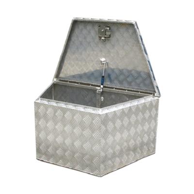 China 100% New Original Metal Silver Alloy Aluminum Tool Box Aluminum Tool Box for sale