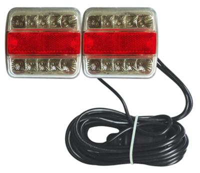 China New Sell Plastic Trailer E Pit Type Black Approval LED Lighting Kit With Magnet for sale