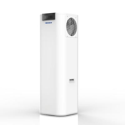 China Outdoor high quality multifunctional bathroom all in one heat pump water heater air source conditioner all in one heat pump water heater for sale