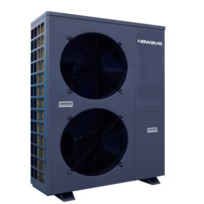 China OEM R32 Outdoor DC Inverter Monoblock EVI Heat Pump Residential Air Source A++ Air to Water Heat Pump for sale