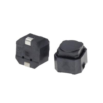 China 6*6*5mm 6X6X5mm 2Pins Tact Mute Switch Silicone Keypad Push Button Silent Switches EL-6605 for sale