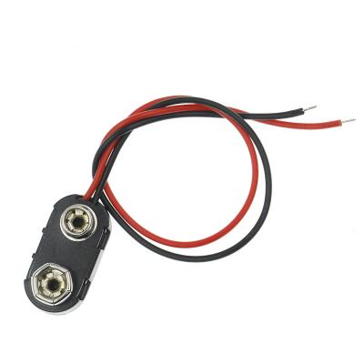 China 9V Flash 9V Battery Connector Clip Jumper Wires Holder for sale