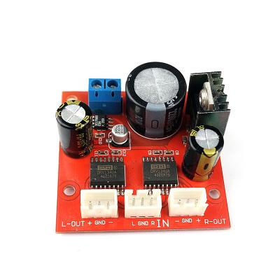 China DRV134 unbalanced to balanced board differential output power amplifier changed to BTL output single power supply 50mm*50mm for sale