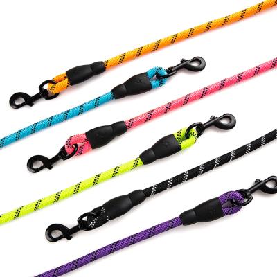 China Amazon Success 2021 Sustainable Nylon Rope Dog Traction Rope Braided Climbing Rope Dog Lead Dog Leash for sale