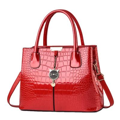 China Waterproof 2022 new arrival of colorful private label shoulder bag black, fashion inexpensive women's handbag supplier for sale