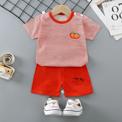 China European and American summer 2022 casual boys and girls short sleeve children's T-shirts high quality pure for sale