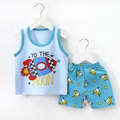 China 100% Soft Wholesale Cotton Short Sleeve T-shirt Baby Vest Summer Unisex Baby Clothes for sale