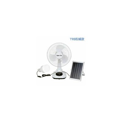 China 2023Factory Hotel Direct Sales Bluetooth Music USB Lighting Can Directly Charge Solar Charging Fans for sale